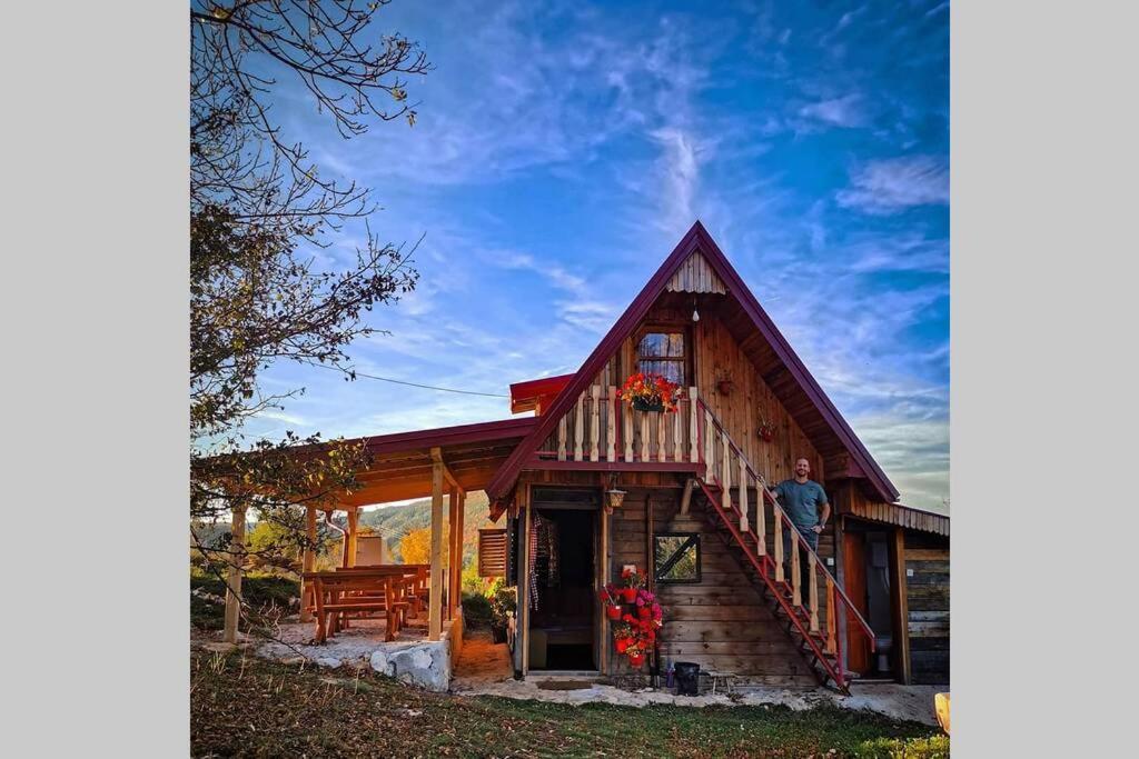 Log Cabin Uvac Nova Varoš المظهر الخارجي الصورة